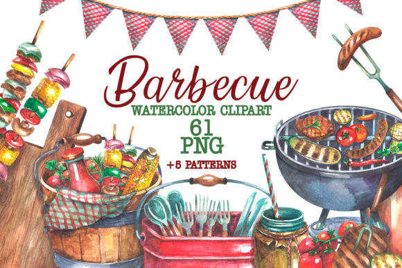 Barbecue Watercolor Clipart Review