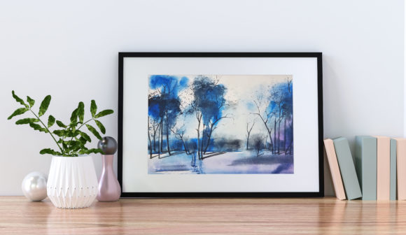 Watercolor Nature Painting and Illustrations